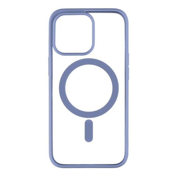 Чохол TPU Color with Magsafe для iPhone 13 Pro Колір 02, Light Синій | Зображення 4