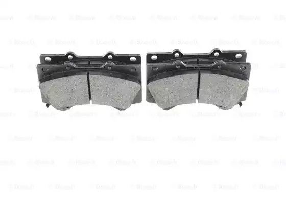 Колодки гальмівні дискові TOYOTA LAND CRUISER 100 4.2D J100 1998- передн.  BOSCH (0986494449) | Зображення 2