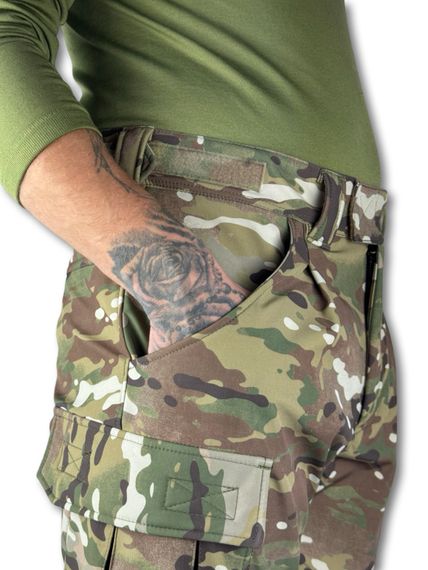 Тактичні штани Softshell "Яструб" Мультикам, Розмір 50/5 | Зображення 5