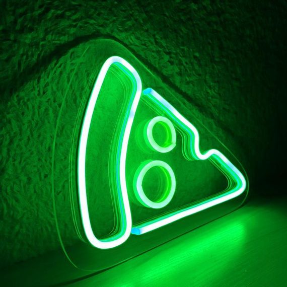 Неоновий світильник Піца 270х240 acr-n000048 | Зображення 2