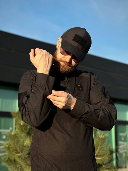 Убакс чорний Military CollPass Black БАТАЛИ | Зображення 1