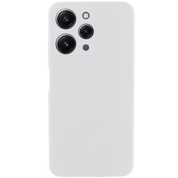 Чохол Silicone Cover Lakshmi Full Camera (AAA) для Xiaomi Redmi 12 Білий / White