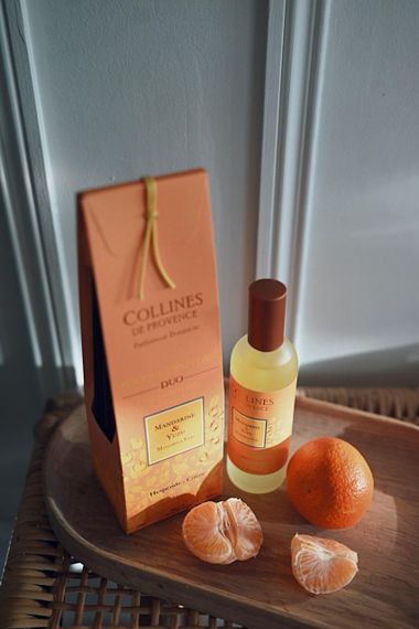 Mandarin & Yuzu (Мандарин и юдзу) интеьерные духи - спрей от Collines de Provence, 100 мл | Зображення 5