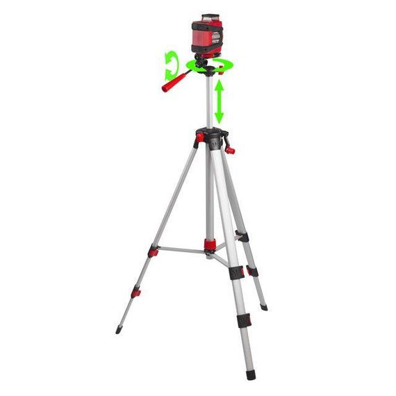 Штатив 1.5 м для лазерного рівня INTERTOOL MT-3059 | Зображення 6