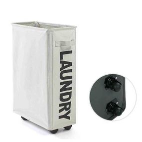 Кошик для білизни тканинний з ручками Rolling Bag Білий