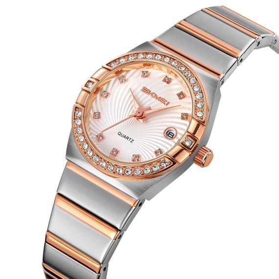 Жіночий класичний годинник Skmei 2342TRG Rose Gold | Зображення 1