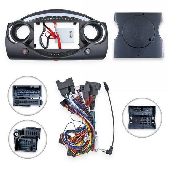 Штатна магнітола серії QIV Q1 під BMW Mini Cooper R50 R52 R53 R56 R60 2004-2006 (K) 9 дюймів | Зображення 1