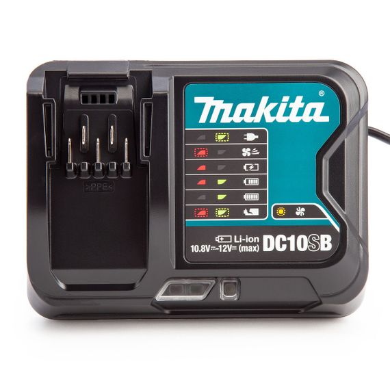 Пристрій для зарядки акумуляторів Makita CXT DC10SB (630996-7) | Зображення 3