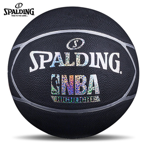 М'яч баскетбольний Spalding 7 розмір суперміцний зі штучної шкіри Чорний (sv1139)