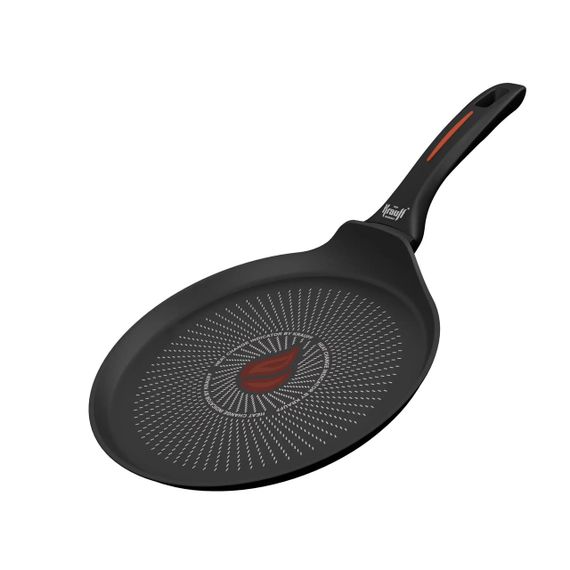 Сковорода для млинців антипригарна Krauff Smart Fry 24 см 25-45-141 алюмінієва для всіх плит