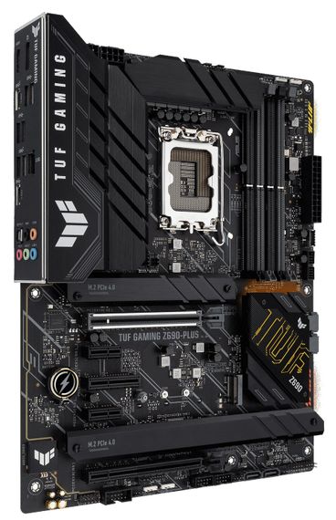 Материнcька плата ASUS TUF GAMING Z690-PLUS s1700 Z690 4xDDR5 M.2 HDMI DP ATX (90MB1AV0-M0EAY0) | Зображення 1