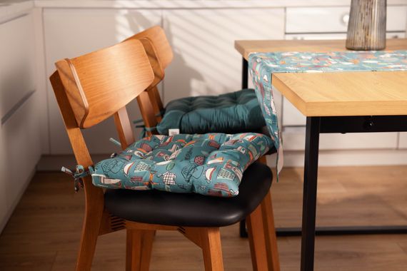 Подушка для стільця Ardesto Cookery 40х40см, 90% поліестер, 10% бавовна (ART03CK) | Зображення 1