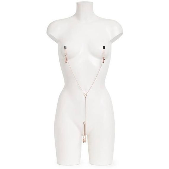 Затискачі для клітора та сосків "Віддайся відчуттям"