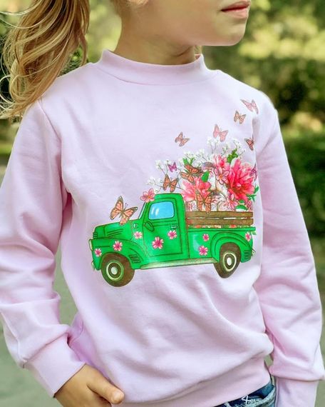 Джемпер для дівчинки Носи своє 104 Рожевий (p-4540-132892) | Зображення 2