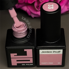 Гель-лак Jerden Proff №33 (пильно-рожевий) 5 мл
