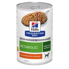 Вологий корм для зниження ваги собак Hill's PD Metabolic Weight Loss & Maintenance With Chicken, 370 гр
