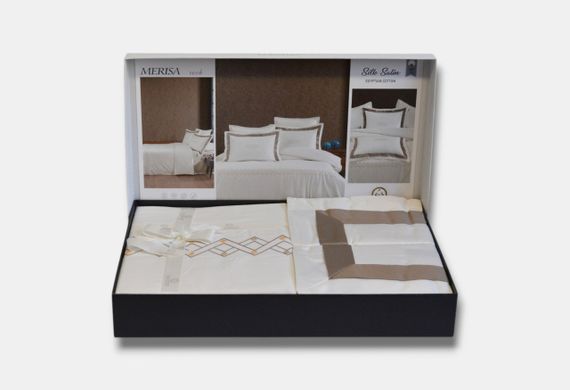 Постільна білизна La Romano Silk Satin 200×220 см Merisa Rock | Зображення 4