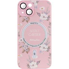 TPU+PC чохол Secret Garden with MagSafe для Apple iPhone 14 (6.1")