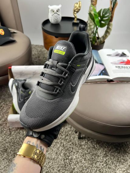 Чоловічі кросівки Air Zoom Dark Grey Black  (текстиль) A4080 46 29.5-30 см | Зображення 6