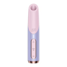 Вакуумний стимулятор Satisfyer Bold Kiss Violet, магнітна технологія 3D Air Pulse, 30 режимів роботи