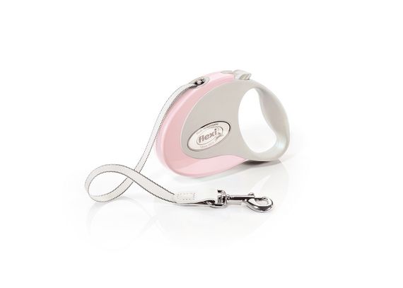 Рулетка для собак Flexi Style S, стрічка 3 метри, рожевий