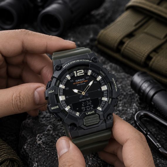 Чоловічий годинник Casio HDC-700-3A | Зображення 2