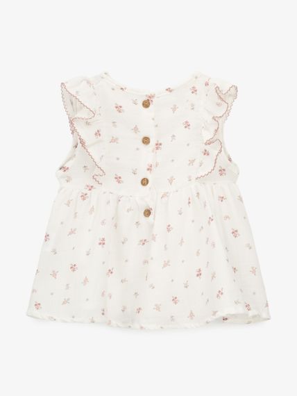 Костюм сукня+лосини для дівчинки Mini Papi 27-596 80 см Рожевий shop (2000999615290) | Зображення 3