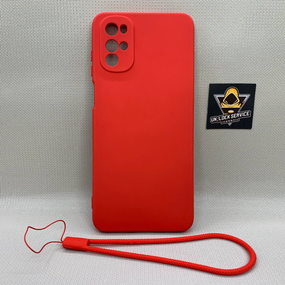 Motorola G22 SoftTouch Silicone Протиударний чохол софт тач Червоний