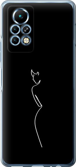 Чехол на Infinix Note 11 Pro Силуэт1 "4590u-2865-17620"