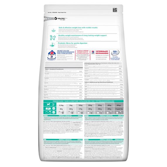 Hill’s Science Plan Adult Perfect Weight Medium Breed Сухий корм для підтримання ваги дорослих собак середніх порід, з куркою, 2кг | Зображення 1