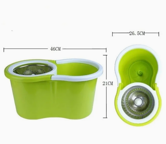 Швабра с ведром вращающаяся на 360° Rotary Mop Wash X ∙ Турбо-швабра 360° Rotary Mop Wash X с отжимом | Зображення 3
