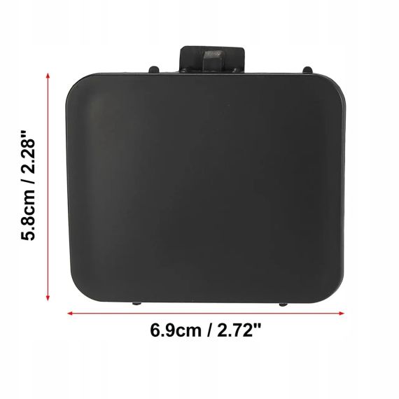 BMW 5 E60 (03-07) заглушка буксировочного крюка в передній бампер M-пакет