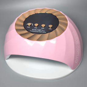 Лампа для нігтів SUN S7 268W рожева (з функцією пониження потужності)