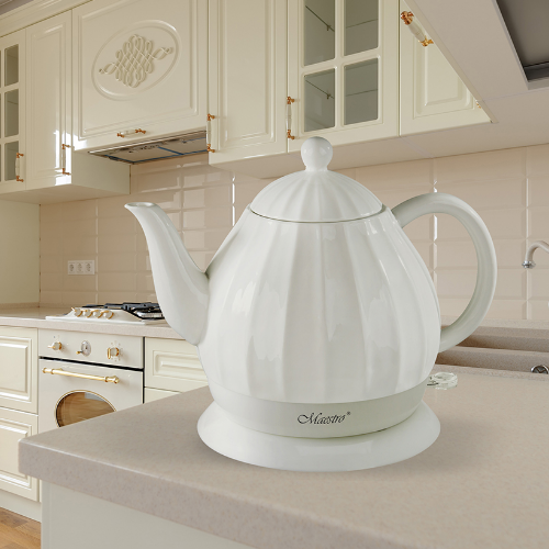Електрочайник 1,2л 1200W кераміка (диск) MR-070 Maestro | Зображення 2