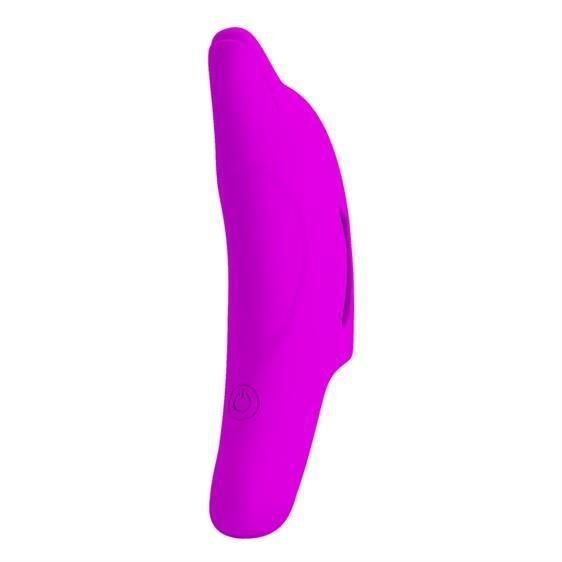 Вібронасадка на палець - Pretty Love Delphini Fingering Vibrator Purple sexstyle | Зображення 1