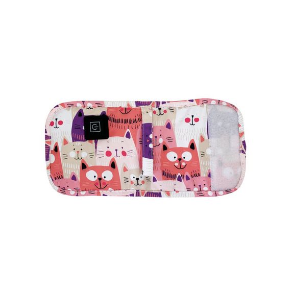 Портативный подогреватель для детских бутылочек "Котик" MGZ-0221(Pink) | Зображення 1