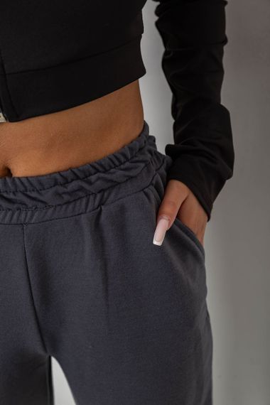 Спортивные штаны женские, цвет серый, 238R345 | Зображення 4