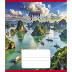 Тетрадь ученическая "Красота природы" 012-500301K-3 в клетку, 12 листов (959050)