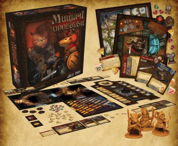Настільна гра Мишачі Оповідки (Mice and Mystics) | Зображення 2