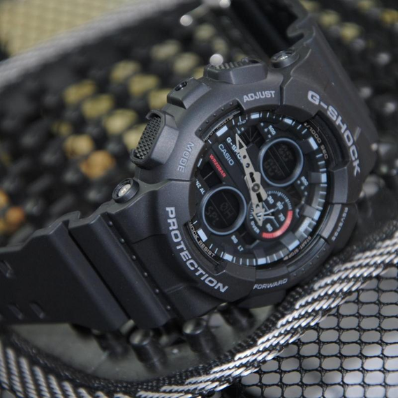Чоловічі наручні годинники протиударні Casio G-Shock GA-140-1A1ER Оригінал Японія з полімерним ремінцем | Зображення 5
