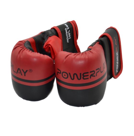 Снарядні рукавиці PowerPlay 3025 Чорно-Червоні S | Зображення 7