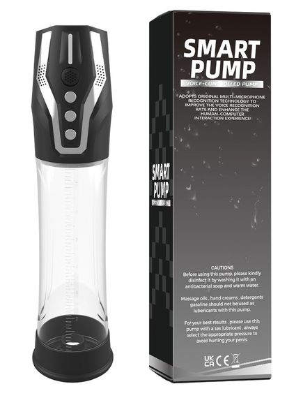 Автоматична водонепроникна вакуумна помпа з голосовим керуванням та зарядкою від USB CANWIN Passion Smart Pump - P480AU sexstyle