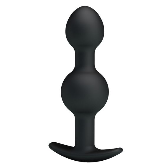 Анальна пробка - Pretty Love Special Anal Stimulation Anal Balls 4.05" Black | Зображення 6