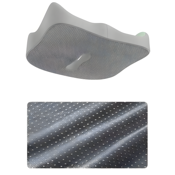 Комплект ортопедичних подушок Memory Foam для авто та офісного крісла black | Зображення 4
