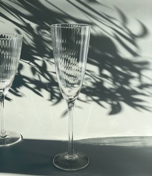 Набір келихів для шампанського Olens Слайсі 102-903 260 мл 6 шт