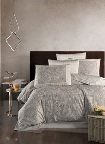 Постільна білизна La Romano Premium Satin 200×220 Theron Rock