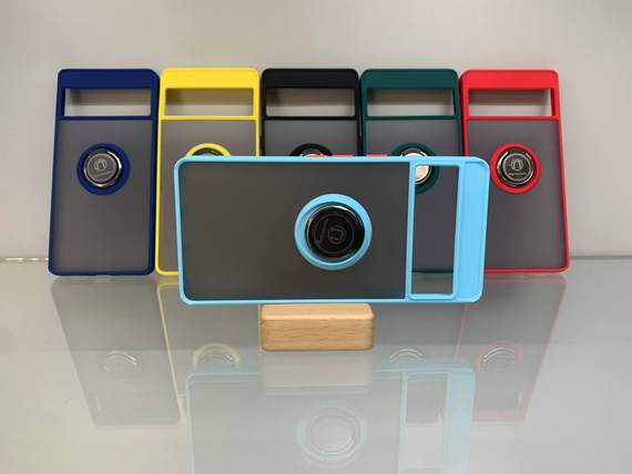 Чохол накладка для Google Pixel 7 Goospery Ring Magnet голубий