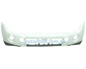 Передний бампер Mitsubishi Pajero Wagon 4 07- с отв. омывателя FP 3738 90 6400B758WB