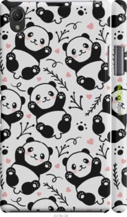 Чохол на Sony Xperia Z1 C6902 Панди "4318c-38-2448"