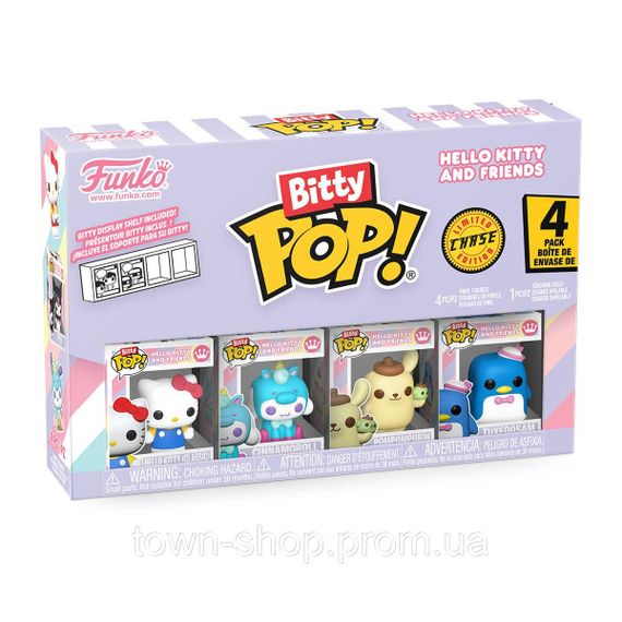 Набор игровых фигурок Bitty POP! - Хеллоу Китти (4 фигурки в асс.) | Зображення 2